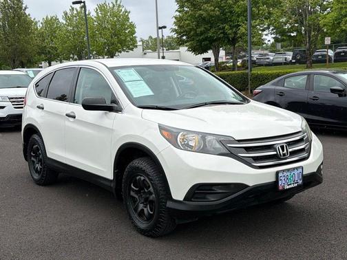 White Diamond Pearl 2014 Honda CR-V LX