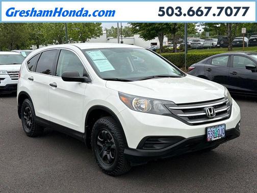 White Diamond Pearl 2014 Honda CR-V LX