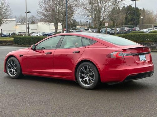 Red Multi 2021 Tesla Model S Plaid