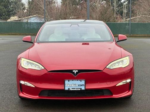 Red Multi 2021 Tesla Model S Plaid