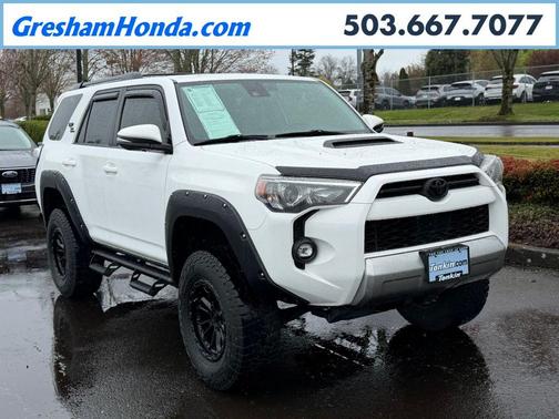 Super White 2021 Toyota 4Runner TRD Off Road Premium