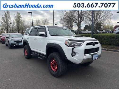 Super White 2021 Toyota 4Runner TRD Off Road Premium