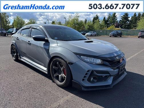Sonic Gray Pearl 2021 Honda Civic Type R Touring