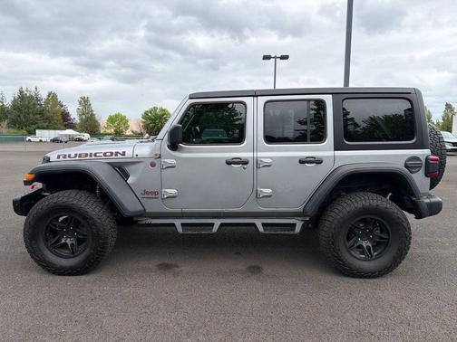 Billet Silver Metallic Clearcoat 2018 Jeep Wrangler Unlimited Rubicon
