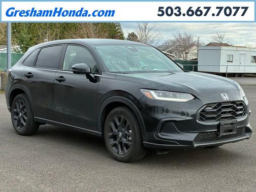 Crystal Black Pearl 2025 Honda HR-V Sport