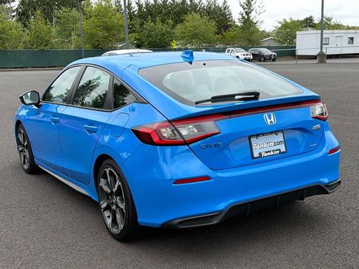 Boost Blue Pearl 2025 Honda Civic Hybrid Sport Touring