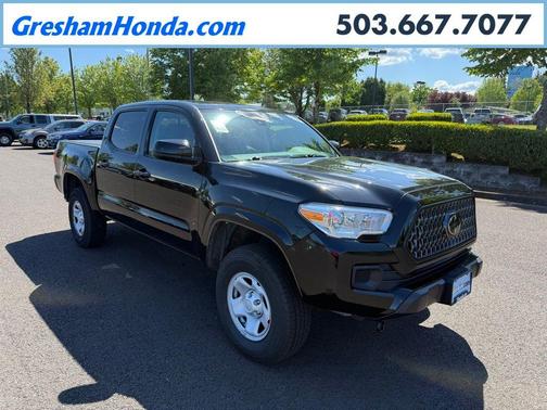 Midnight Black Metallic 2022 Toyota Tacoma SR