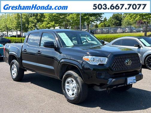 Midnight Black Metallic 2022 Toyota Tacoma SR