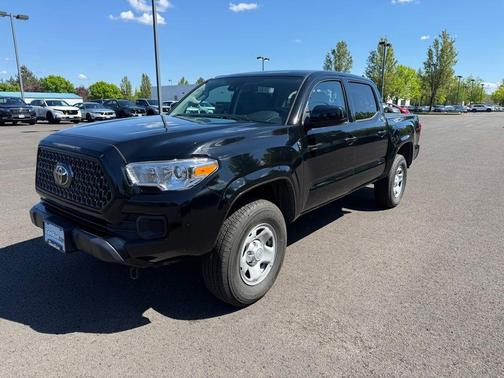 Midnight Black Metallic 2022 Toyota Tacoma SR