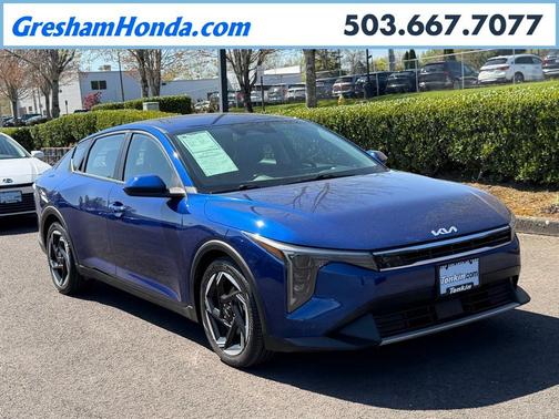 Deep Sea Blue 2025 Kia K4 EX