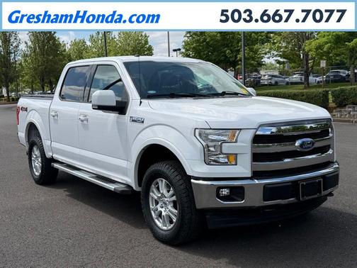 Oxford White 2017 Ford F-150 Lariat