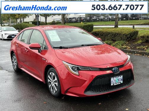 2020 Toyota Corolla Hybrid LE