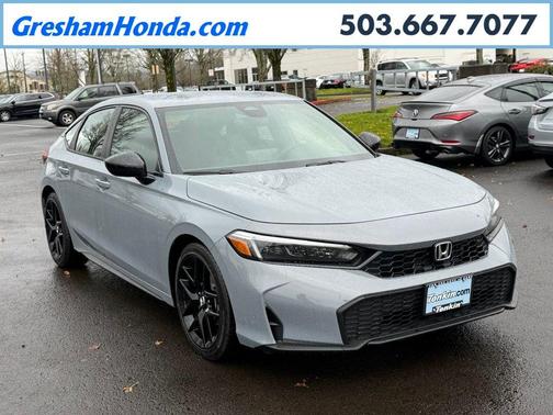 Urban Gray Pearl 2026 Honda Civic Sport