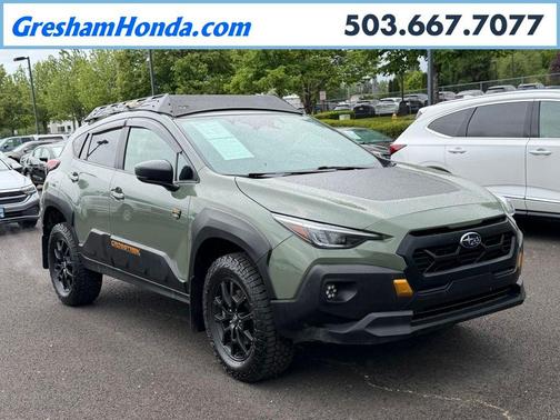 Alpine Green 2024 Subaru Crosstrek Wilderness