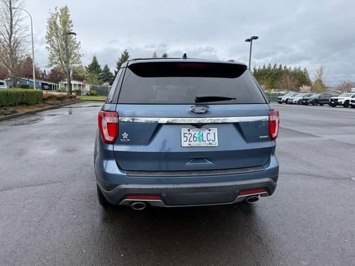 Blue Metallic 2018 Ford Explorer XLT