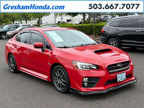 Lightning Red 2015 Subaru WRX Limited