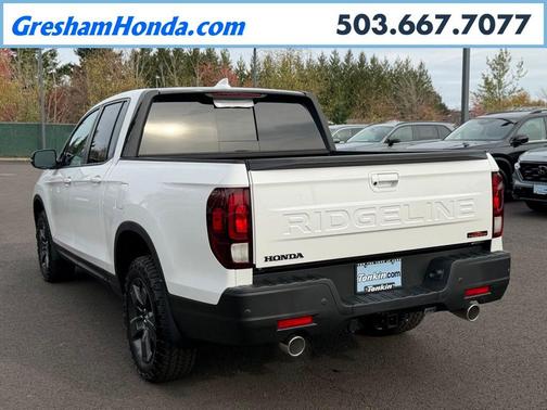 Platinum White Pearl 2026 Honda Ridgeline TrailSport