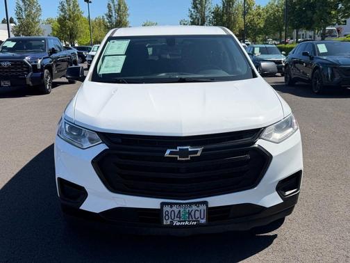Summit White 2020 Chevrolet Traverse LS