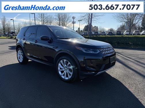 Santorini Black 2023 Land Rover Discovery Sport SE SUV