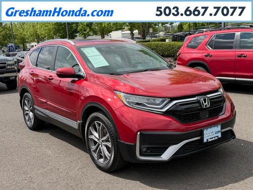Radiant Red Metallic 2021 Honda CR-V Touring
