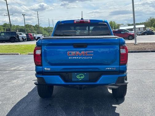Dynamic Blue Metallic 2023 GMC Canyon AT4