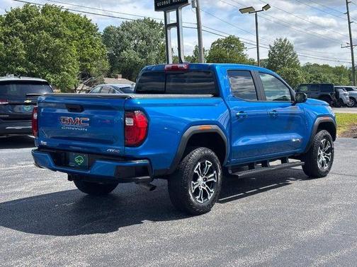 Dynamic Blue Metallic 2023 GMC Canyon AT4