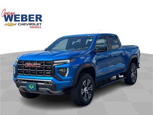 Dynamic Blue Metallic 2023 GMC Canyon AT4