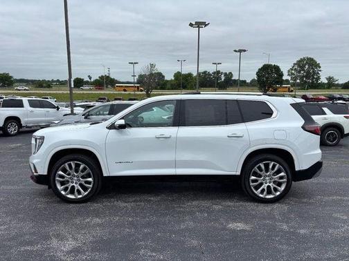 Summit White 2024 GMC Acadia Denali