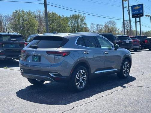 Satin Steel Metallic 2022 Buick Envision Essence