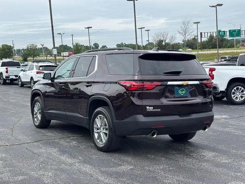 Black Cherry Metallic 2023 Chevrolet Traverse LT Cloth