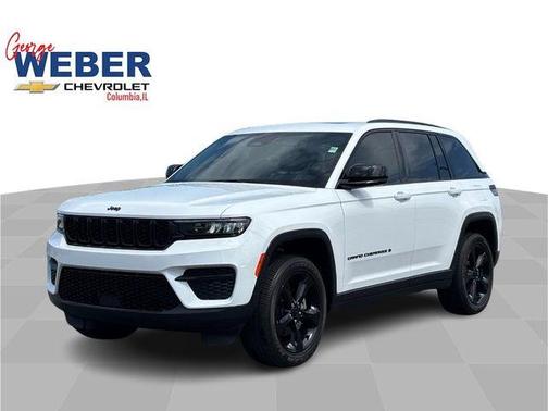 Bright White Clearcoat 2023 Jeep Grand Cherokee Altitude