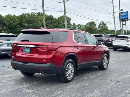 Radiant Red 2023 Chevrolet Traverse LT Cloth