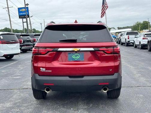 Radiant Red 2023 Chevrolet Traverse LT Cloth