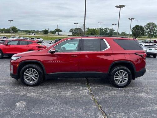 Radiant Red 2023 Chevrolet Traverse LT Cloth