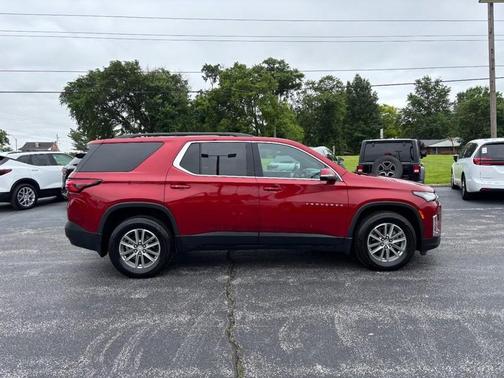 Radiant Red 2023 Chevrolet Traverse LT Cloth