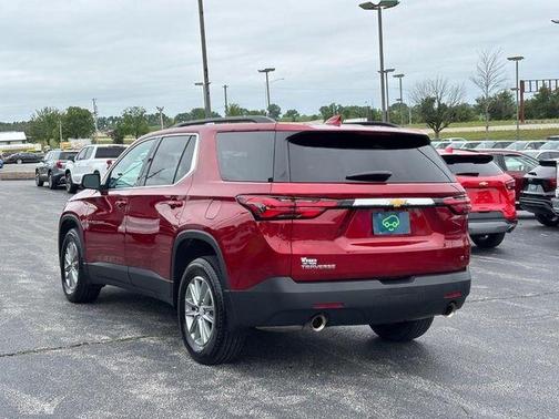 Radiant Red 2023 Chevrolet Traverse LT Cloth