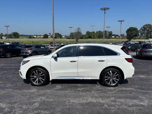 Platinum White Pearl 2020 Acura MDX 3.5L w/Advance Package