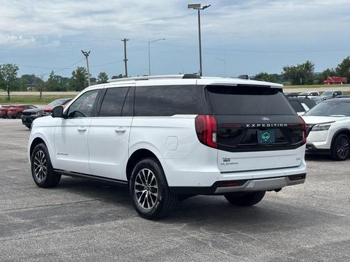 Oxford White 2025 Ford Expedition Max Platinum