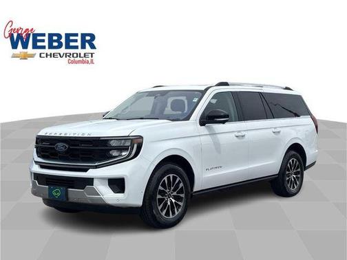 Oxford White 2025 Ford Expedition Max Platinum