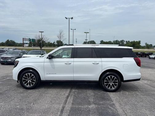Oxford White 2025 Ford Expedition Max Platinum