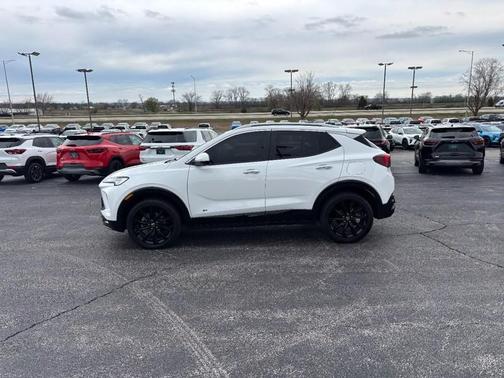 Summit White 2025 Buick Encore GX Sport Touring
