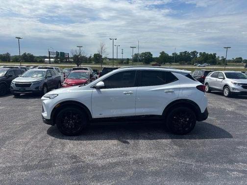 Summit White 2025 Buick Encore GX Sport Touring