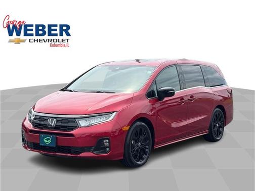 Red 2025 Honda Odyssey Sport-L