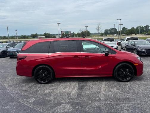 Red 2025 Honda Odyssey Sport-L