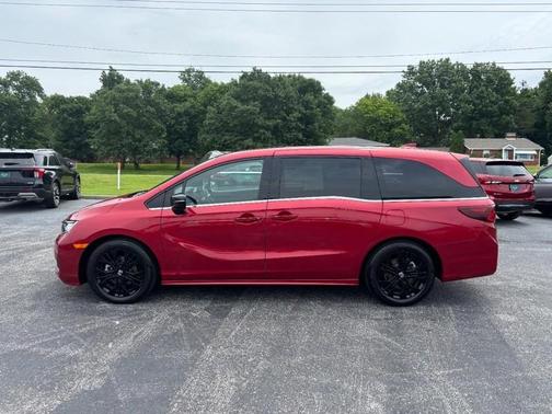 Red 2025 Honda Odyssey Sport-L