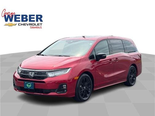 Red 2025 Honda Odyssey Sport-L