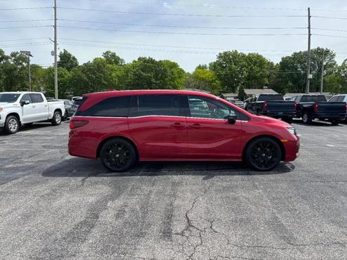 Red 2025 Honda Odyssey Sport-L