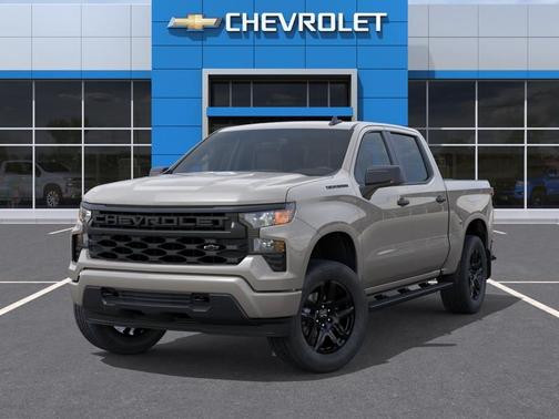 Tan 2026 Chevrolet Silverado 1500 Custom