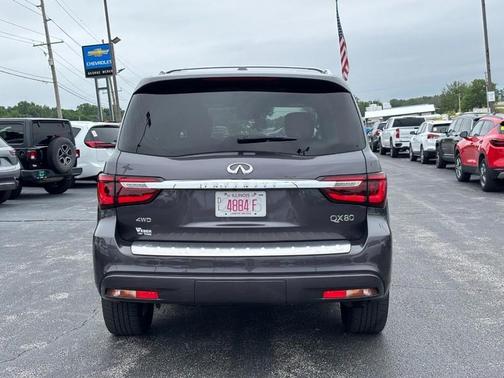 Anthracite Gray 2024 INFINITI QX80 SENSORY