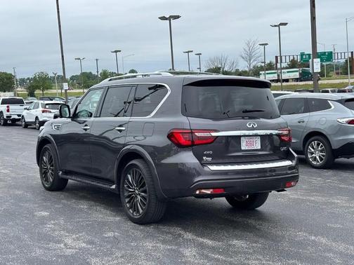Anthracite Gray 2024 INFINITI QX80 SENSORY